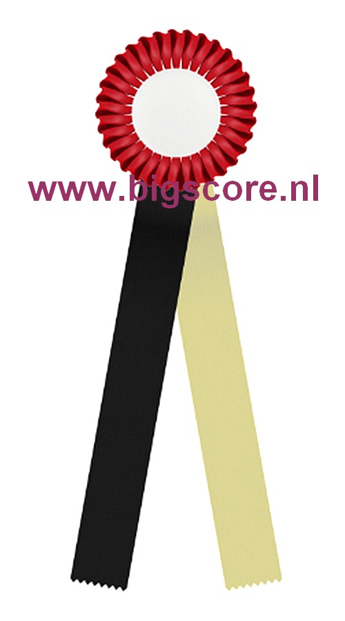 R 01 Multi 1-Ringsrozet Ø 10,5 cm L: 30 cm Blanco met optie Full Colour 50 mm afslag